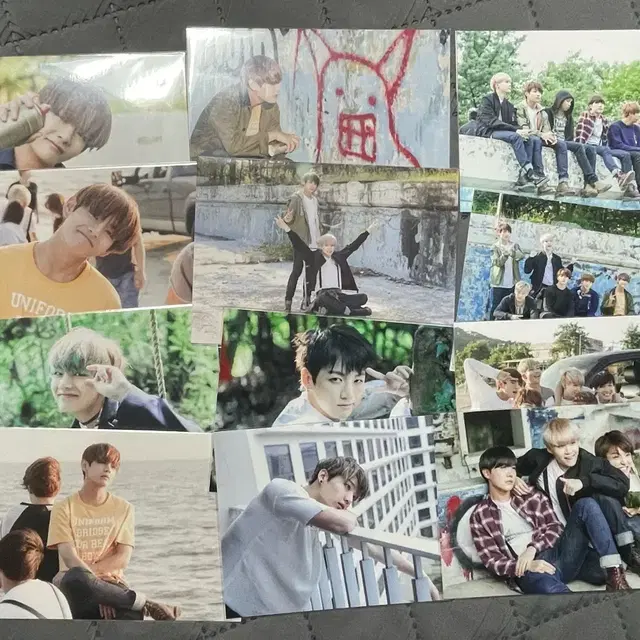 방탄소년단 버터플라이드림 인화사진 12장 일괄