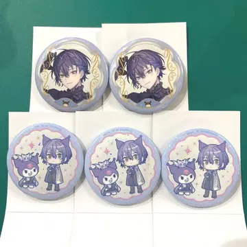 니지산지 Dytica 코야나기 로우 산리오 캔뱃지 등신 SD