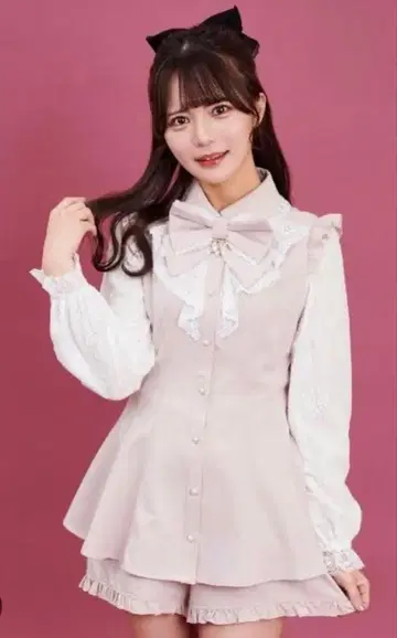 Secret Honey 셋업 핑크