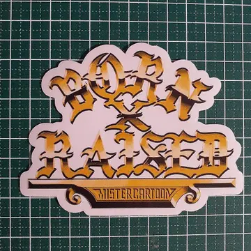 BORNXRAISED MR CARTOON