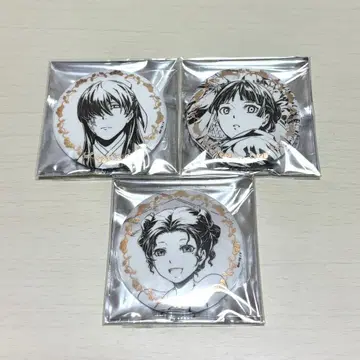 약사의 혼잣말 삽화 캔뱃지 원작전 3점 세트 소설