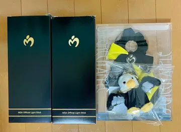 미세스 그린애플 바벨탑 응원봉 본체 리본을 사용한 새 봉제 인형