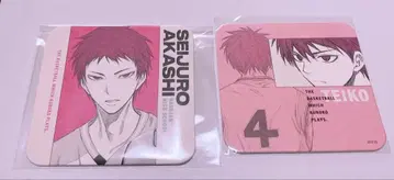 쿠로코의 농구 아트 코스터 아카시 세이쥬로 2개 세트