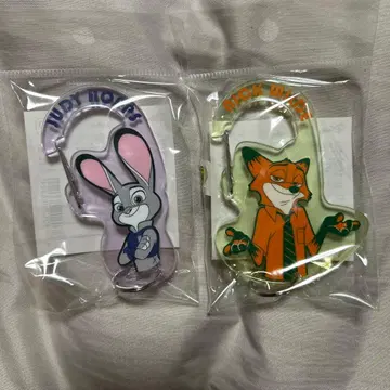 주토피아 주디 닉 아크릴 카라비너 생큐마트