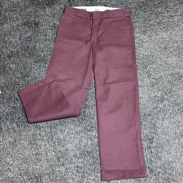디키즈 874 MA DIckies 워크 팬츠 마룬 32 x 30