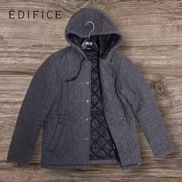 EDIFICE (에디피스) 충전솜 퀼팅 후드티 자켓 44