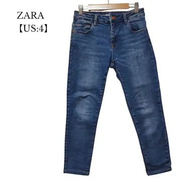 [ ZARA/자라 ] 슬림 데님 청바지 US4 EUR36