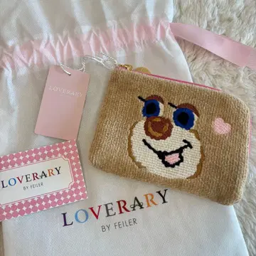 택 포함 새상품 러블리 페이 걸 업 L자 파우치