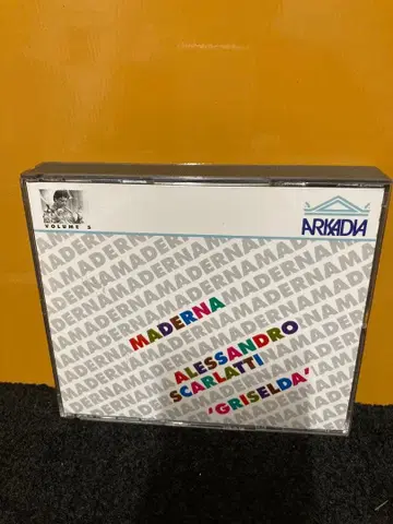 MADERNA ALESSANDRO SCARLATTI 'GRISELDA'