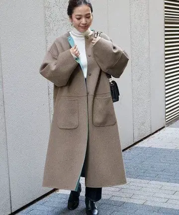 23AW S120 블렌드 리버서블 코트