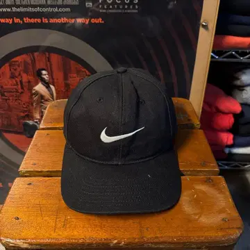 90s vintage NIKE 나이키 캡 6패널 챙 안쪽 그린