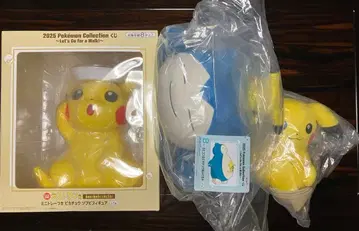 라스트 원상 피카츄 소프트 비닐 피규어 B상 카비곤 & 피카츄 외
