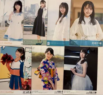 STU48 이시다 치호 브로마이드 7장 세트