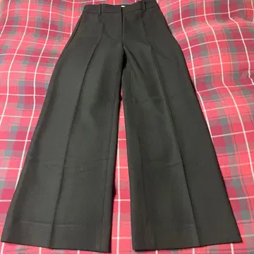 theory luxe 블랙 와이드 팬츠