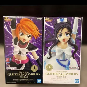 빛의 전사 프리큐어 큐어 화이트, 큐어 블랙 피규어 2종 세트
