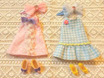 리카짱 레트로 옷 갈아입기 의류 세트