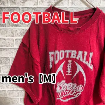 [F481] 반팔 프린트 T셔츠 [M] 레드