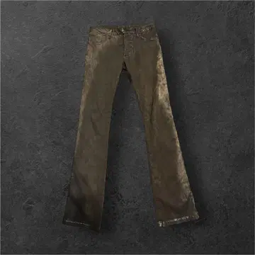 14th Addiction 코팅 플레어 데님 V계 archive 헤이세이