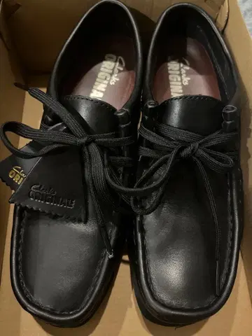 Clarks 왈라비 GORE-TEX 가죽