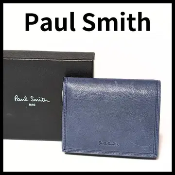 새상품 폴스미스 Paul Smith 지갑 3단 폴더형 인카스 가죽