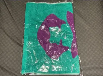 Chevon Chevon 몬스터 로고 타월 자카드 타월 블루 파랑