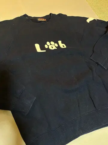 Lab S.Y.R. 네이비 맨투맨 트레이닝복