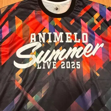 ANIMELO Summer Live 2025 티셔츠 Free 사이즈