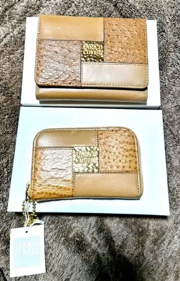 ENRICO COVERI 이단 접이식 지갑