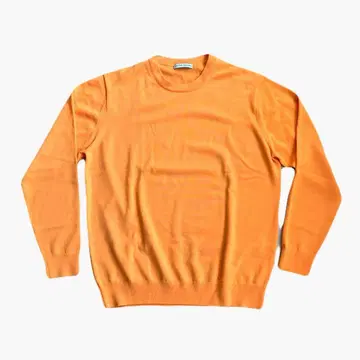 united arrows 크루넥 스웨터 / 오렌지 [ 미사용 새상품급 ]