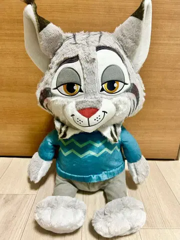 주토피아 2 FukuFuku V-BIG 봉제 인형 파우버트