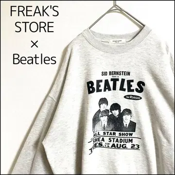 FREAK'S STORE 맨투맨 Beatles 그레이 오버 사이즈