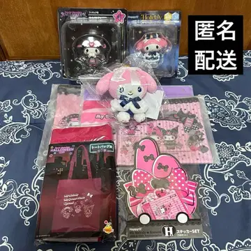 해피 복권 마이멜로디 피규어 봉제 인형 참 등