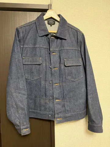 A.P.C. 다크 데님 자켓 S