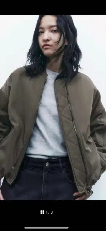 ZARA 오버사이즈 봄버 자켓 S