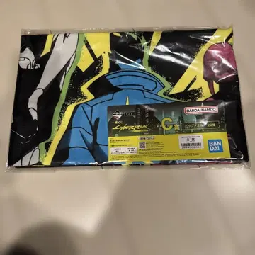 사이버 펑크 빅 타월 반다이 1번 복권 C상 타월