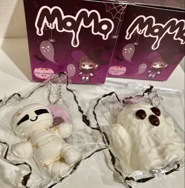 Momo 할로윈 마스코트 2개 세트