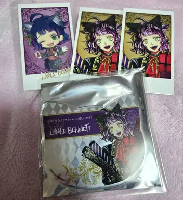 악마성 냥코 콜라보 아크릴 코스터 인스턴트 사진풍 카드 라무