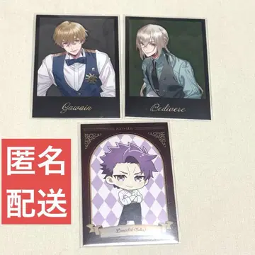 FGO Fate HUB 가웨인 랜슬롯 베디비에르 특전 카드