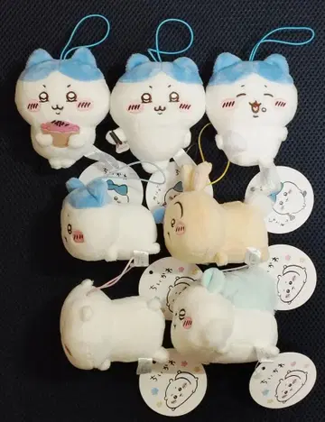 치이카와 봉제 인형 하치와레 치이카와 토끼 모몽가 묶음 판매 7개