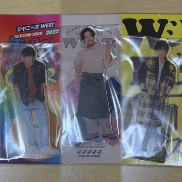 쟈니즈 WEST. 아크릴 스탠드 키리야마 아키토