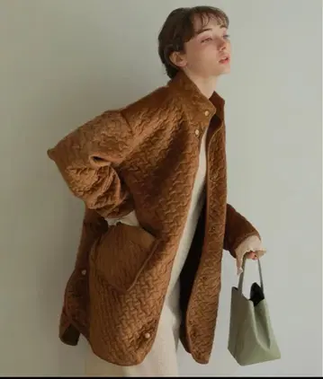 onetome 키리마루 벨로아 퀼팅 자켓 아우터