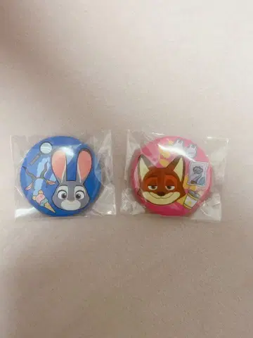 주토피아2 캔뱃지