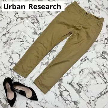 Urban Research 컬러 팬츠 치노 팬츠 스트레이트 캐주얼