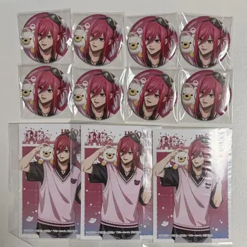 치기리 효마 테마파크 캔뱃지 특전 세트