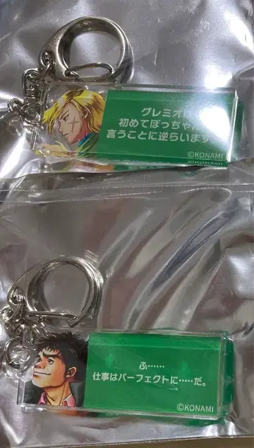 환상수호전 대사 키링 I 그레미오, II 리치몬드