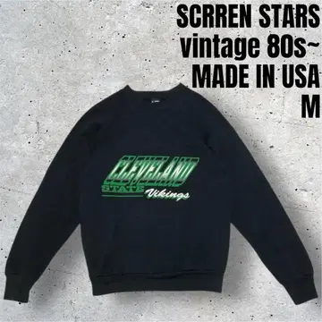 VINTAGE 스크린 스타즈 맨투맨 트레이닝복 USA제 M 80s