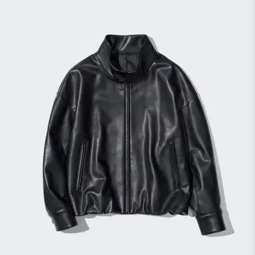 코팅 오버 사이즈 블루종