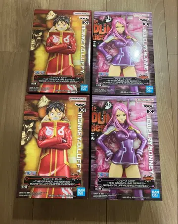 [ 미개봉 새상품 ] 원피스 DXF GRANDLINE 루피, 보니 4개