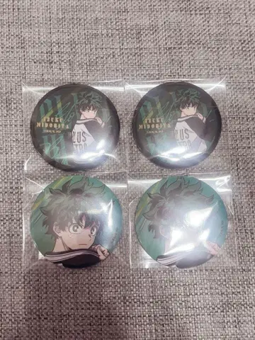 히로아카 미도리야 이즈쿠 착용! 캔뱃지 4개 세트