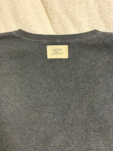 COMMON GULL PRODUCTS 그레이 긴팔 스웨터